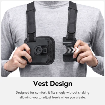 Xiaomi Go-Quick II Magnetic Chest Strap for Gopro 14 13 12 11 10 iPhone 15 14 13 Outdoor Video Vlog Action Camera Smartphone