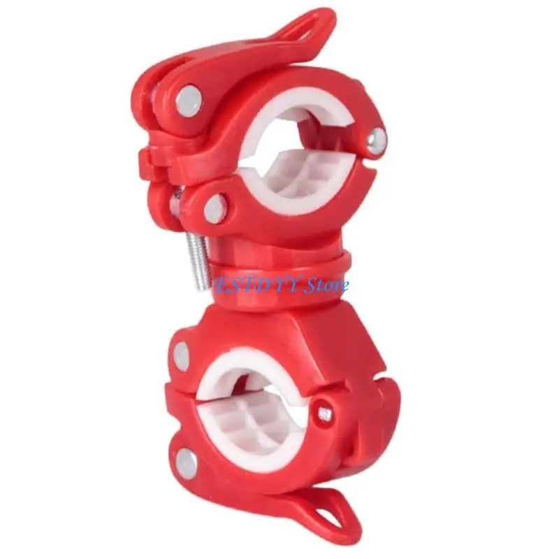 G6DE Flashlight Mount Holder,Universal Led Light Mounting Holder Front Torch Mount LED Headlight-Holder
