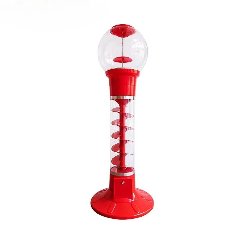 Marwey Kids Gumball Prize Cabinet Machine Square Capsule Toys Vending Game Machine