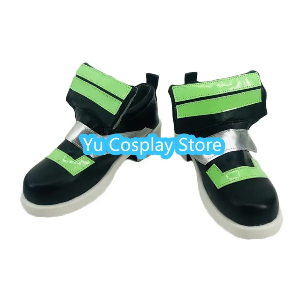 유 코스프레 스토어 사이버펑크 에저러너스 레베카 코스프레 신발 애니메이션 게임 롤플레잉 신발 부츠 할로윈 파티