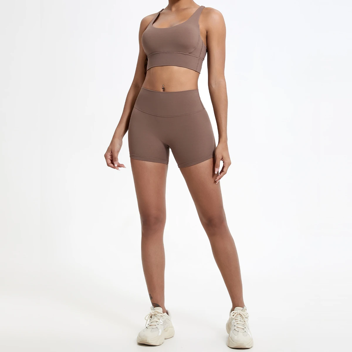 Neue Sommer-Sportshorts für Damen Push-Up Gym-Leggings Fitness-Laufshorts Weiche Trainingskleidung Yoga-Shorts Schnelltrocknend – Detail 33