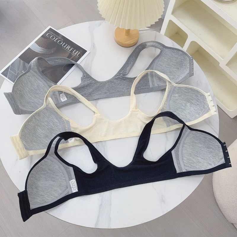 حمالة صدر لاسلكية للإغلاق الأمامي لعام 2025، حمالة صدر فائقة النعومة للنساء بدون سلك داخلي، دعم كامل للاستخدام طوال اليوم، ملابس يومية مريحة #6