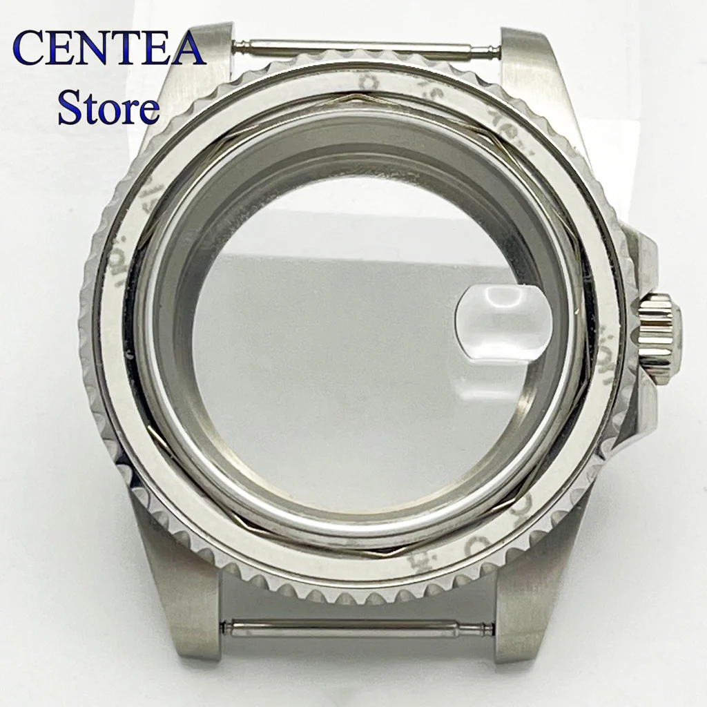 

RICHUS 40mm sapphire glass silver watch case fit NH35 NH36 NH34 ETA2824 2836 PT5000 Miyota8205 8215 Mingzhu DG2813 3804 movement