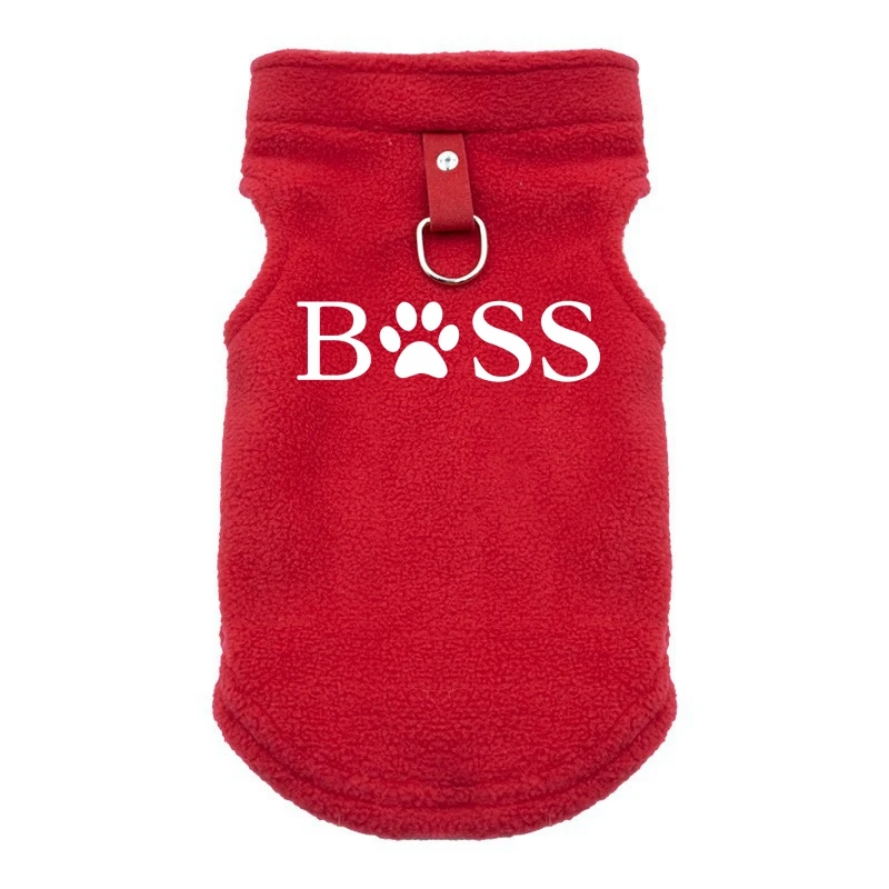 Pet Dog Clothes Autumn Winter Coat Fleece Warm Sweater Vest For Small Chihuahua Bulldog Dogs Jackets Costumes Supplies