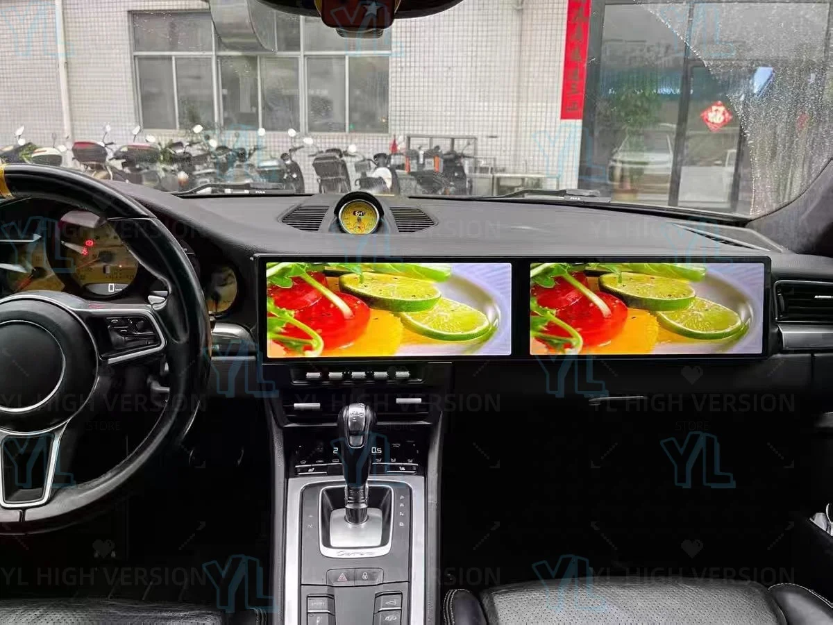 F لبورشه 911 2012-2019/718 2016-2023 أندرويد 13.0 السيارات لتحديد المواقع نافي الوسائط المتعددة ستيريو استقبال رئيس وحدة راديو السيارة ستيريو BT5.0 #5