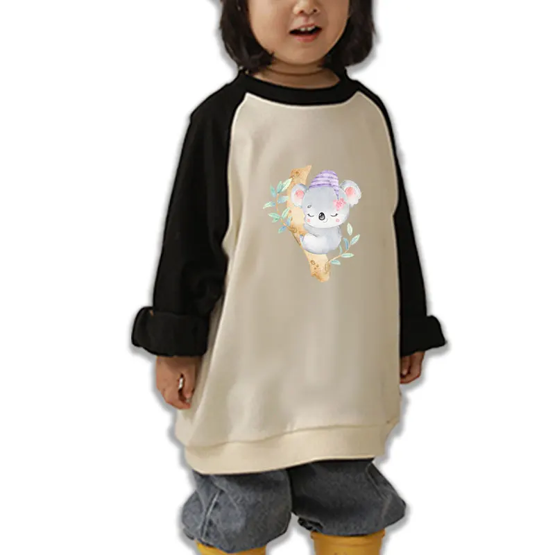 Rainbow Elephant Koala Panda Giraffe Cute Cartoon Stickers Washable Iron-on Transfers for Kids\' Clothes