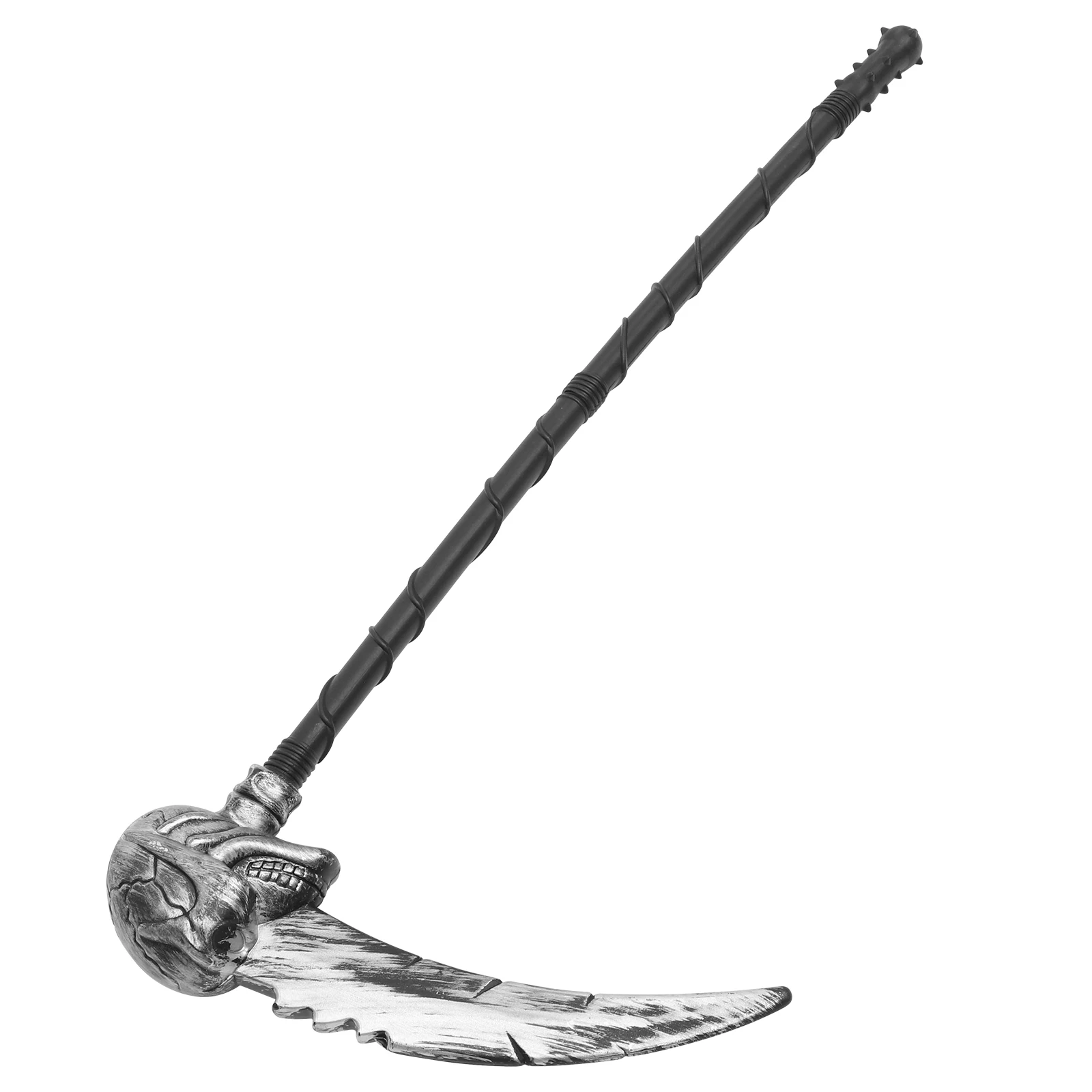 

1pc Scythe Prop Halloween Costume Party Accessory Decor Strong Resistant Realistic Design Compact Light Weight