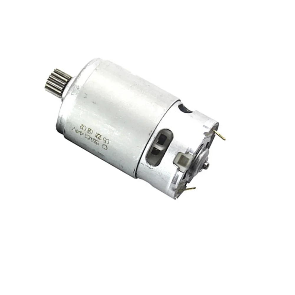 For Home Improvement Sliver 12V Motor Tool Part Replacement Motor Metal Material Sliver Finish 1pc Included As Picture Size