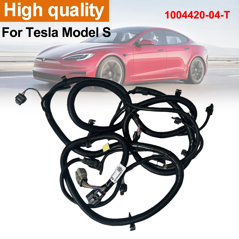 

Durable Reliable For Tesla Model S 2016-2021 Car Front Bumper Electric Eye Radar Wiring Harness 1004420-04-T Car Accessories