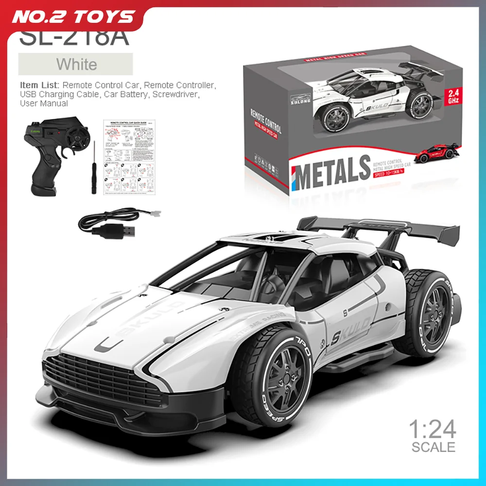 

1/24 2,4G сплав с дистанционным управлением, дрифт-автомобиль, гоночный автомобиль для мальчика, 2WD, радиоуправляемая модель автомобиля, высокоскоростной внедорожный автомобиль, детская игрушка, подарок на день рождения