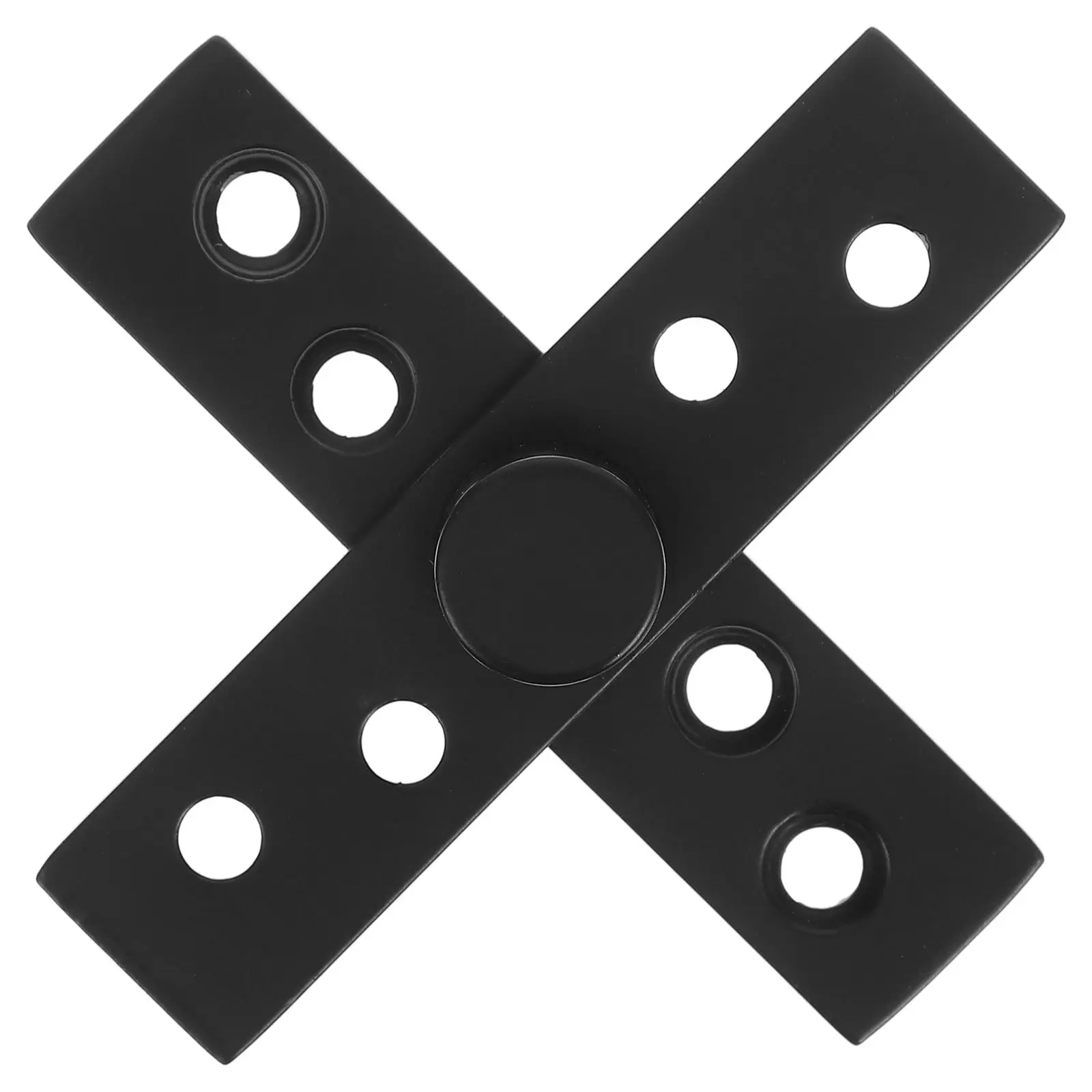 

360 Degree Rotating Hinge Hidden Door Pivot Stainless Steel Black Small Size Shaft Hinges For Cabinet Offset Pivots Furniture