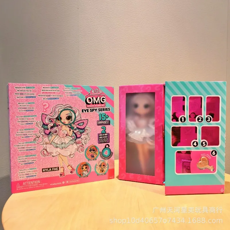 Genuine Kawaii MGA Lol Surprise Demolition Ball OMG Detective Trendy Baby Series Big Sister Girl Doll Toy Birthday Gift - view 5