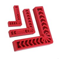 Square Right Angle Woodworking Positioning Ruler L-Shaped Auxiliary Fixture Right Angle Positioning Block ABS Crafted