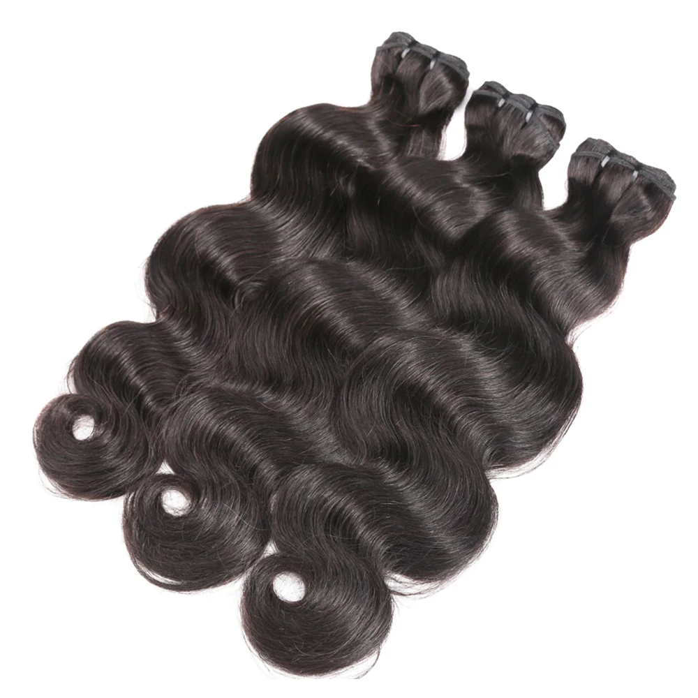 

20A Body Wave 1 3 4 Bundles Brazilian Hair Weave Bundles Raw 100% Human Hair Bundle Virgin Remy Extensions For Women Hair Weft
