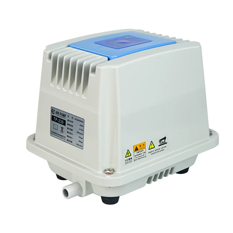 OEM Fish Tank Oxygen Pump Electromagnetic Air Compressor 210L/min Aerator Oxygenation Pumps for Aquarium Fish Tanks Air Pump