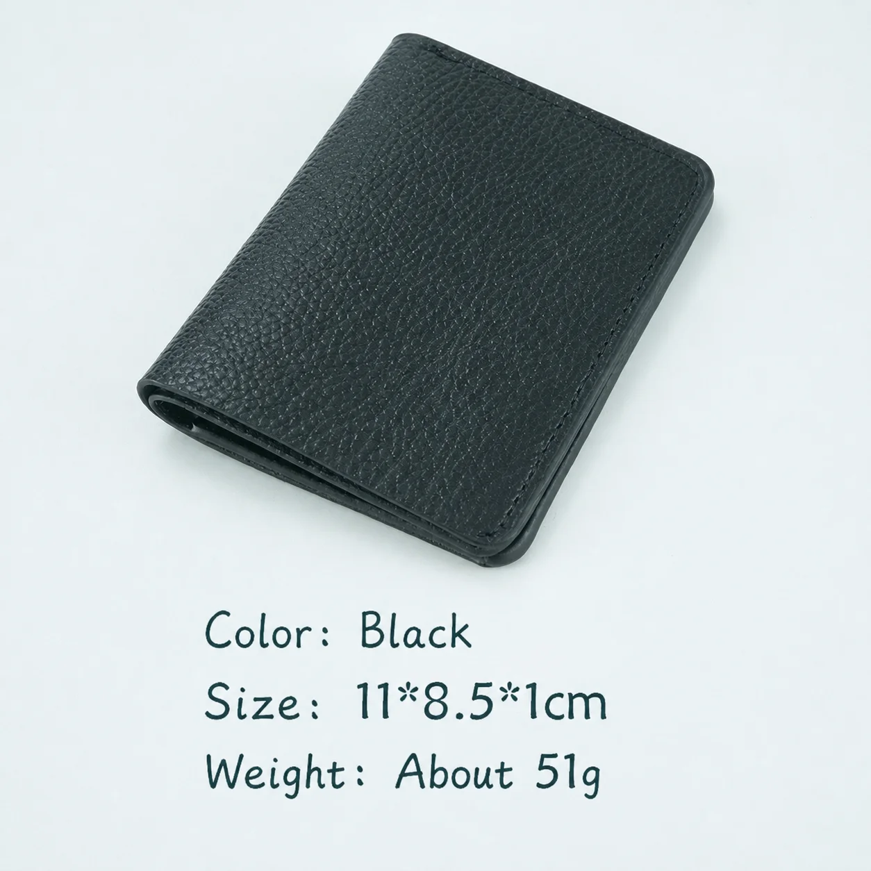 Id Window Wallet Compact Credit Card Holder Unisex Business Wallet Portable Short Bifold Wallet For Unisex Use Business Meetings