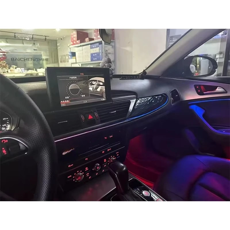 

symphony led light car ambient lighting kit ambient light inrerior for audi a6 c7 a7 2012-2018 2017