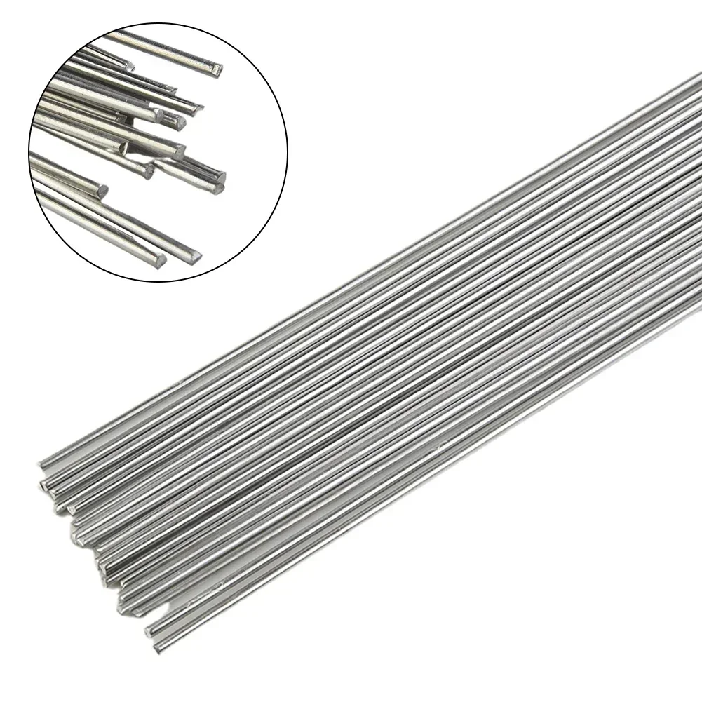 20PCS Aluminium Welding Brazing Rods Low Temperature Melt Aluminum Welding Rods 33 Cmx1.6mm Universal Welding Rod Cored Wire Rod