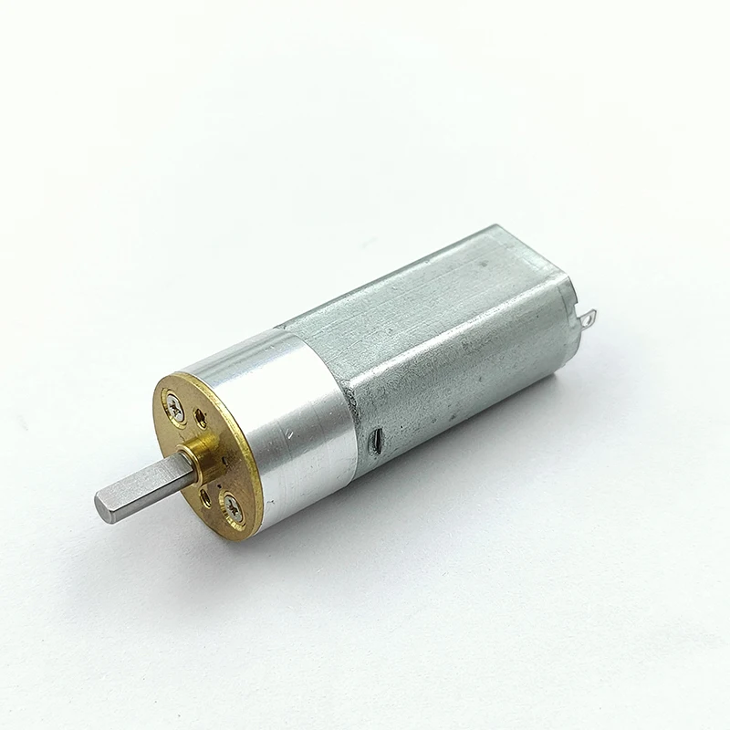 

Micro 050 DC Reduction Motor DC 1.5V 3V 3.7V 5V 110RPM Slow Speed Full Metal Gearbox Gear Motor Intelligent Robot Car Motor