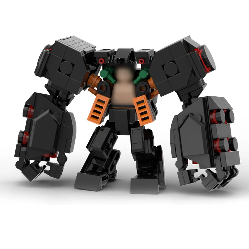 

MOC-159514 Protagonist' s Skeleton Mech Suit Model from Video Game 303 Parts