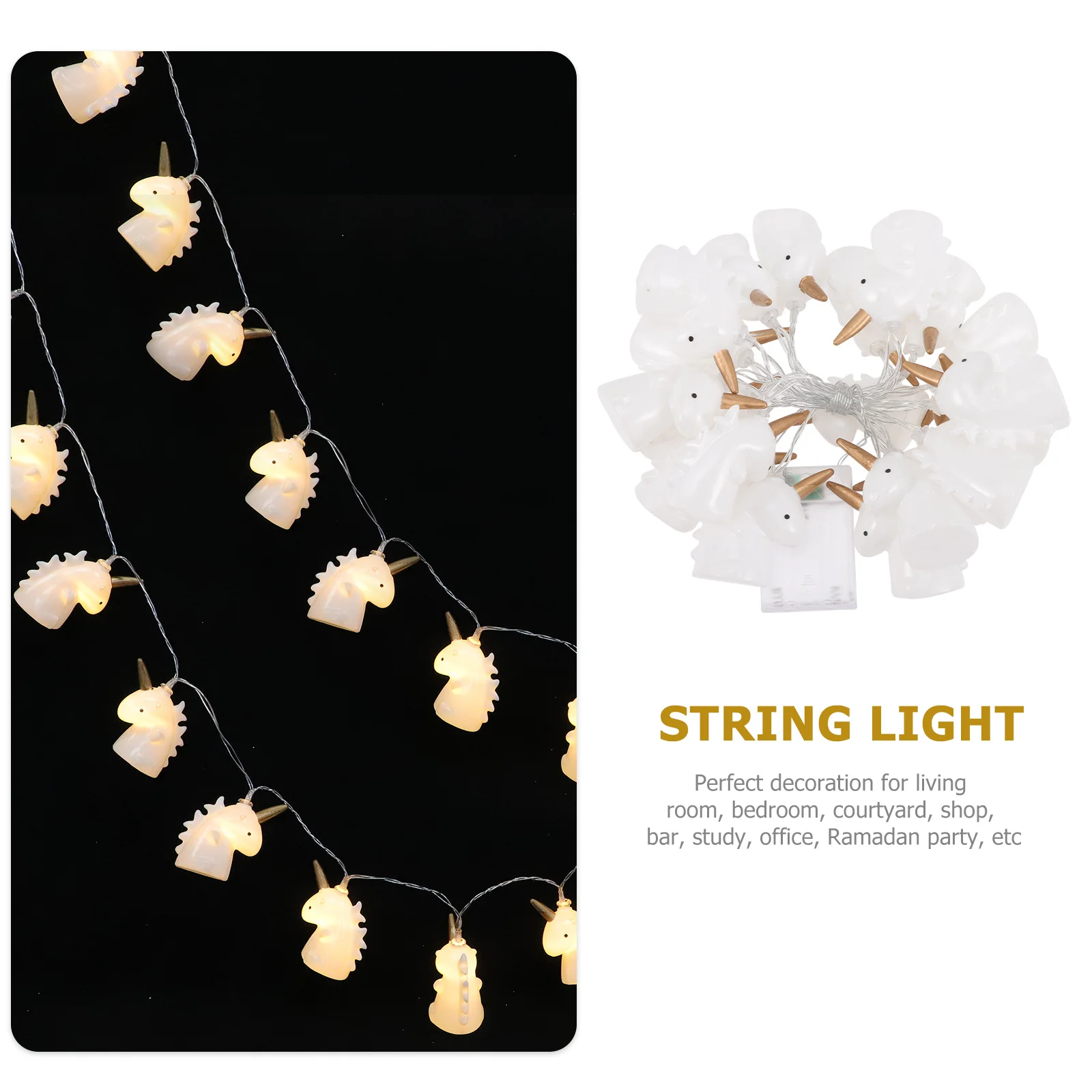 2 Meter 20 LED LED String Light Decorative Light Lights String for Kids Room Party Home Garden Outdoor Events