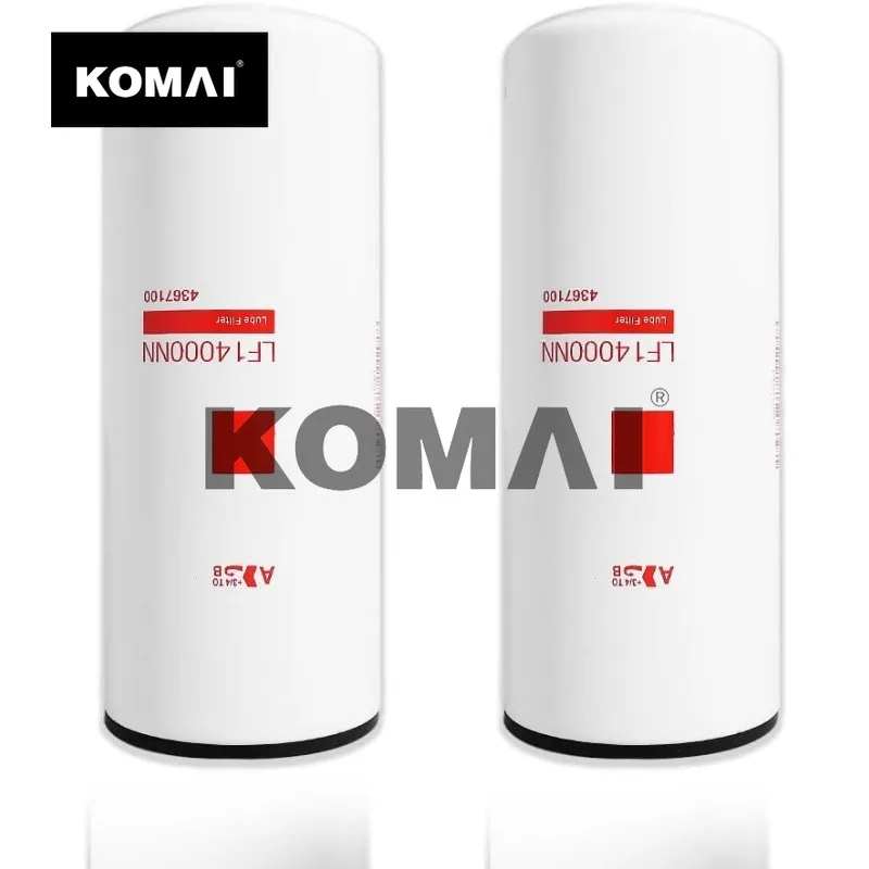 كوماي 2 قطعة LF14000NN LF9080 فلتر زيت/مرشح التشحيم لمحركات الديزل ISX ISM QSX QSM QST ISX15 M11 يستبدل 4367100 57746XD 600 #1