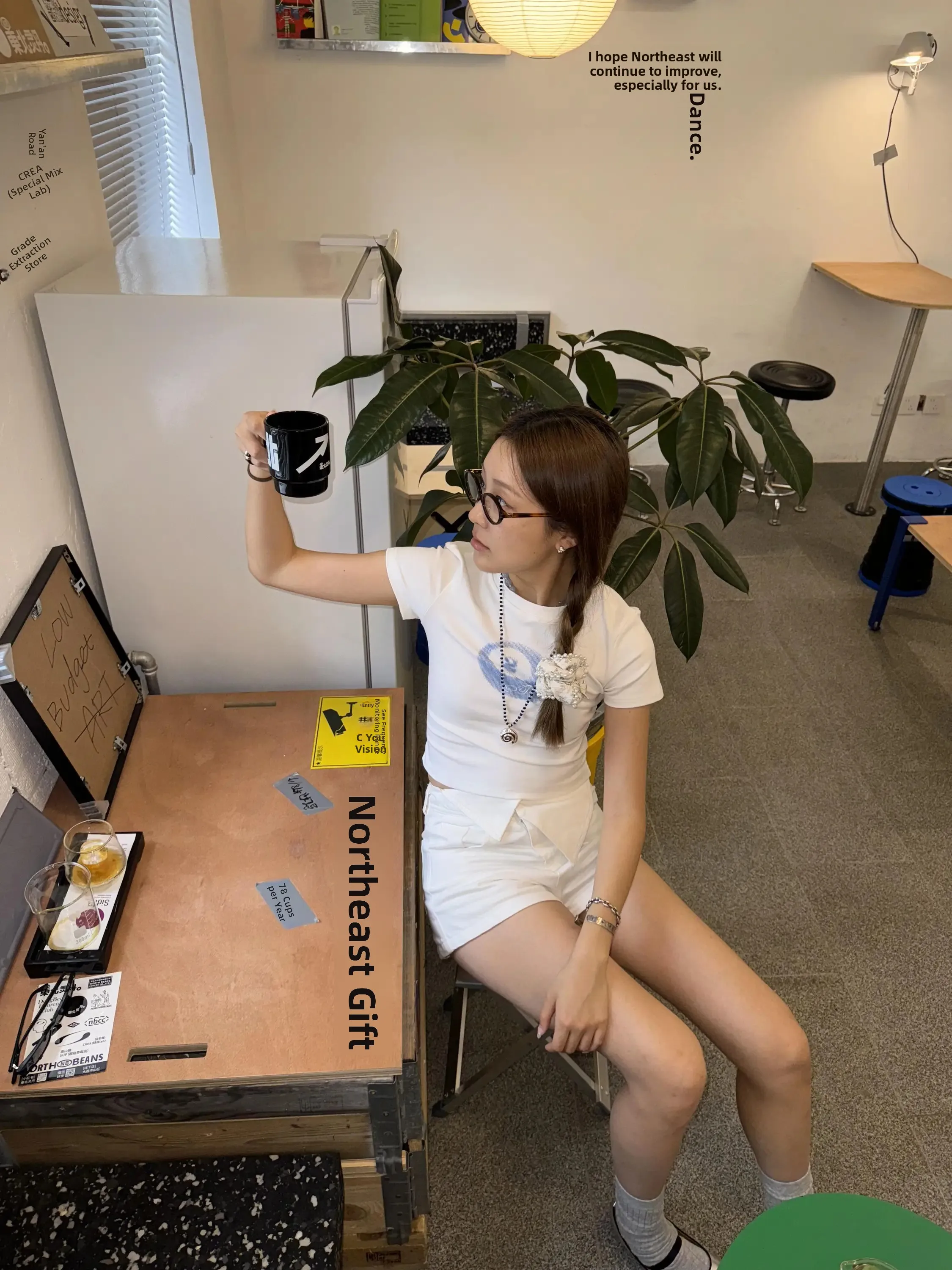 Sakura Maudy Spicy Girl Pool Table Short Sleeve round Neck T-Shirt Summer Slim Fit Short Style Versatile Women's Top