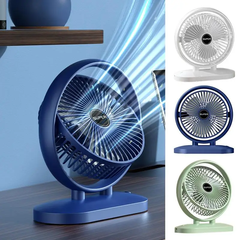 New Handheld Folding Small Fan USB Electric Fan 3 Speeds rechargeable portable fan Portable Fan for Home Workplace Camping