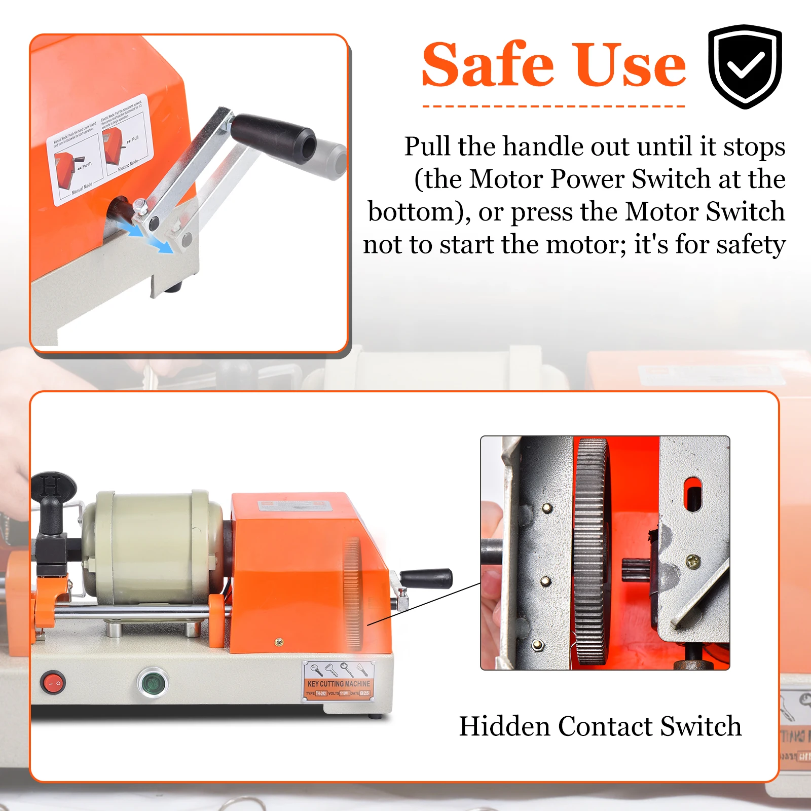 Key Duplicator Machine Key Cutter Tool Cutting Duplicate Equipment House Door Car Locksmith Tools for Hardware Stores