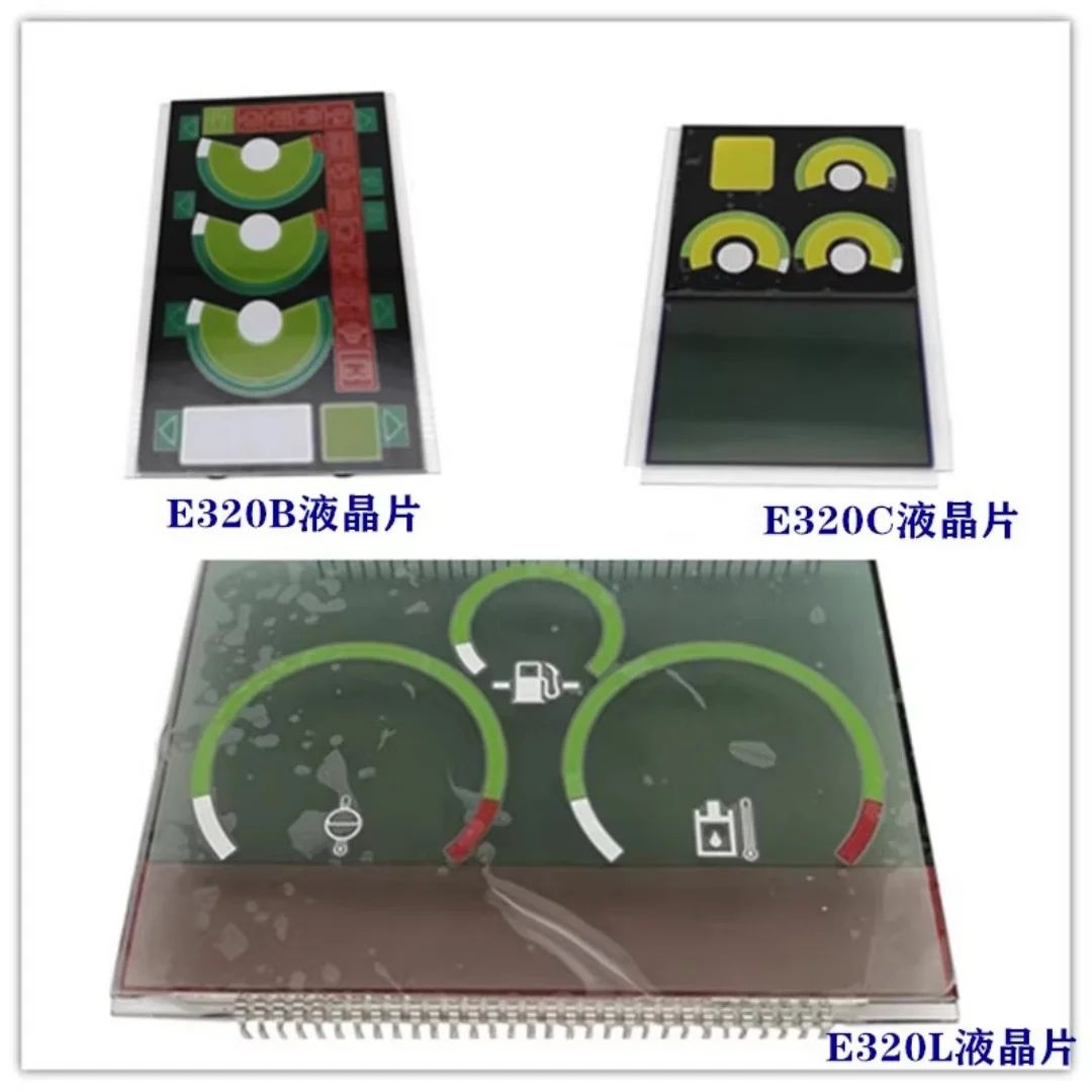 Applicable to Caterpillar E320B E320C E320L LCD Display Glass for Excavator Aftermarket Heavy Equipment Part