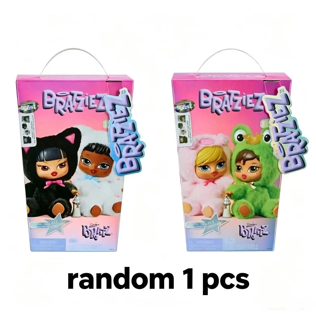 Mga Bratz Bratzies Iconz Surprise Doll Blind Box Pluche pop Charme sleutelhanger Leuke hanger Speelgoed Mooie popfiguur Ornament XmasToy