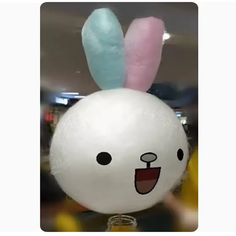 110V/220V Commercial fully automatic fancy brushed cotton candy machine, color fruit candy, electric heating cotton candy