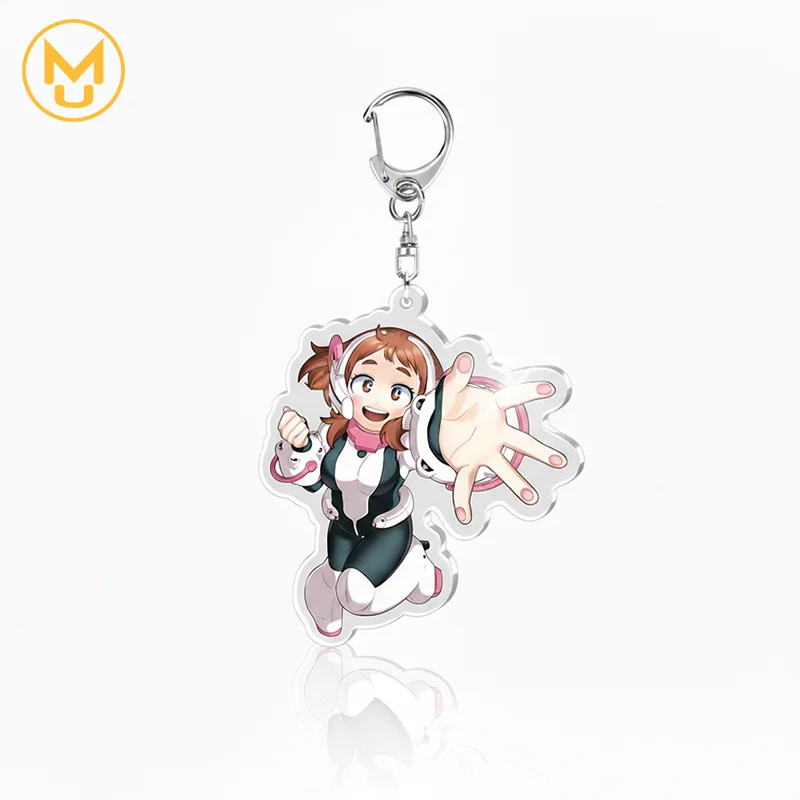 Uraraka Ochako Personality Key Chains Fashion Advance Guard Lightweight Costumes Props Hot Selling Anime Peripheral Decorations