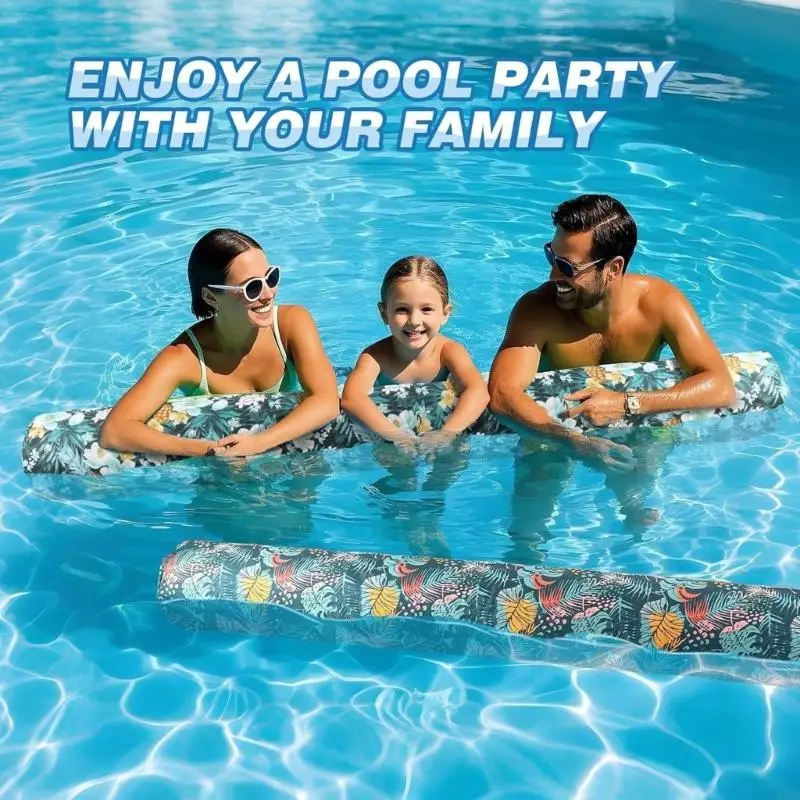 Premium PVC Floating Pool Noodles for Swimming and Beach Fun Floating Comfortable Swim Floats with Hand A2UB