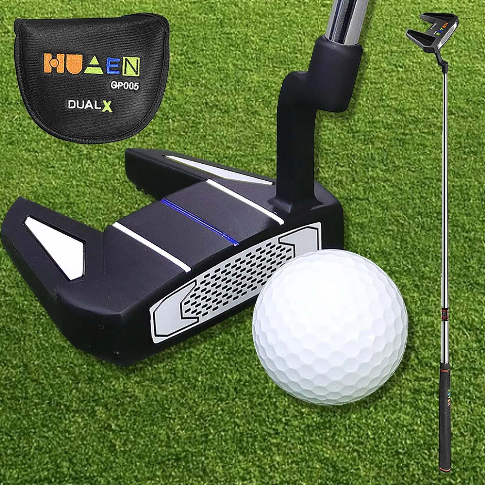 

Golf Putter Right Handed Golfers Putting Practice with Alignment Line Golf Putting Club Golf Mallet Putter Golf Blade Putter