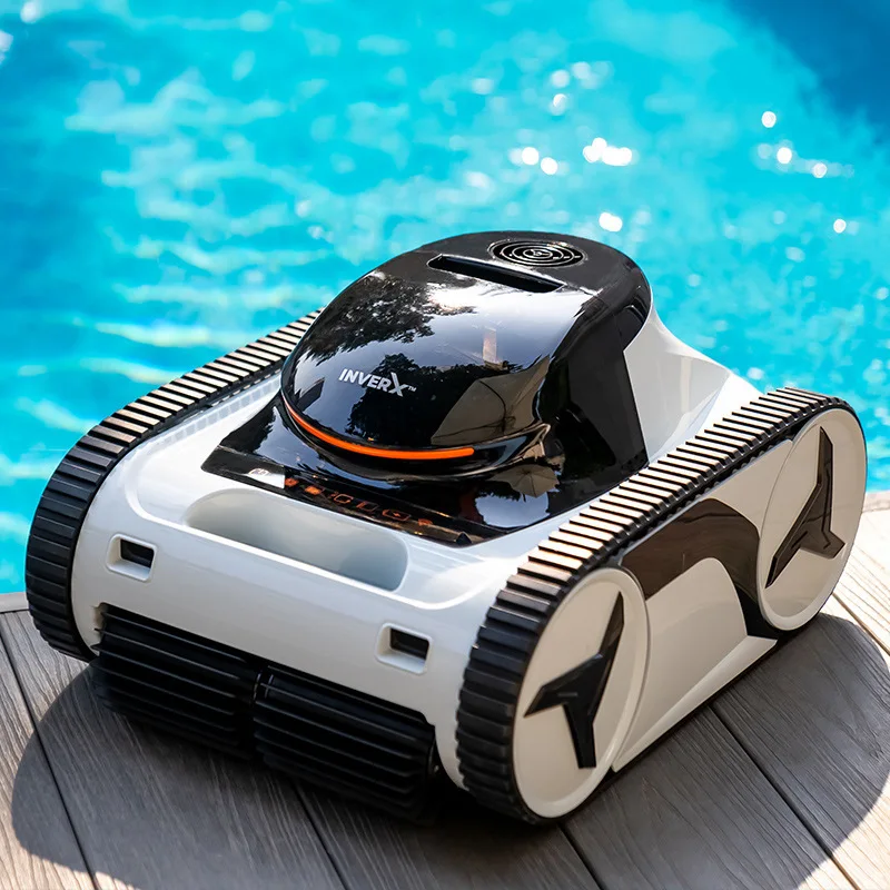STLFFully التلقائي حمام سباحة روبوت لأغراض التنظيف آلة السلاحف المياه مكنسة كهربائية بركة شفط تنظيف أداة التبعي
