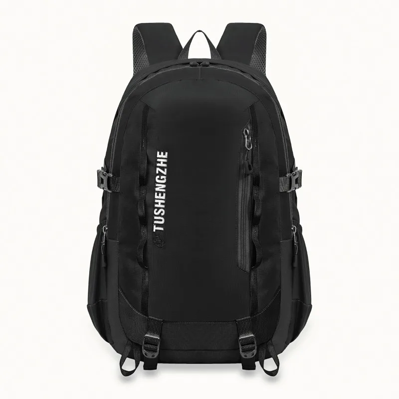 2026 New Outdoor Storage Backpack Casual Simple and Wear-resistant Cycling Backpack Casual Commuting Fashionable Men's Backpack