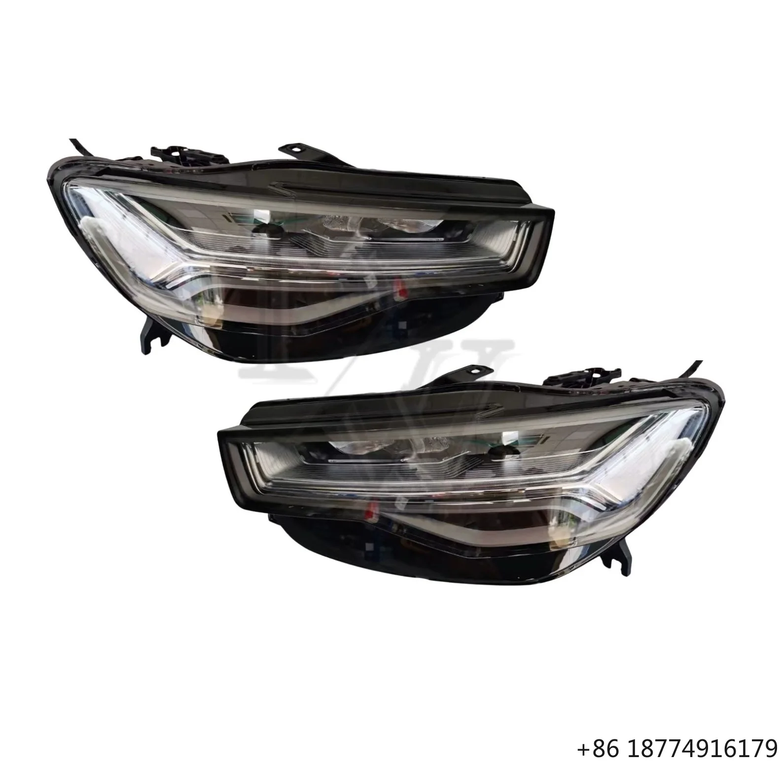 

New A6 2016-2018 Universal Fit Car LED Headlights 24V Retrofit/Upgrade Malaysia Auto Parts