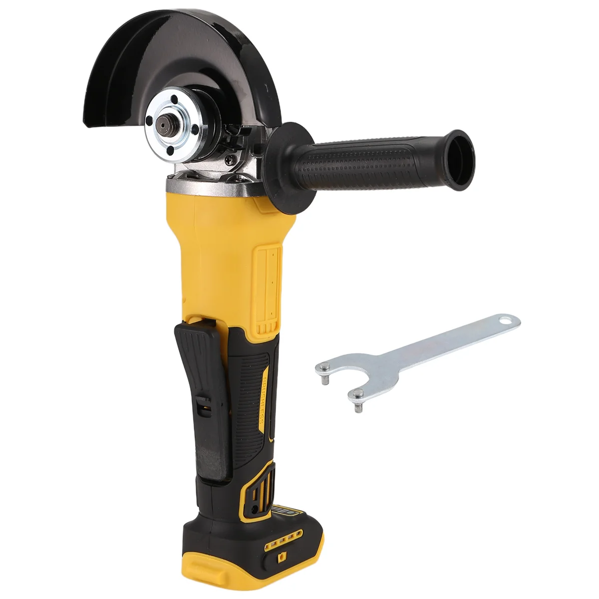 ブラシレスアングルグラインダー,18V,20Vバッテリー,コードレスグラインダー,木工切削工具,125mm,バッテリーなし