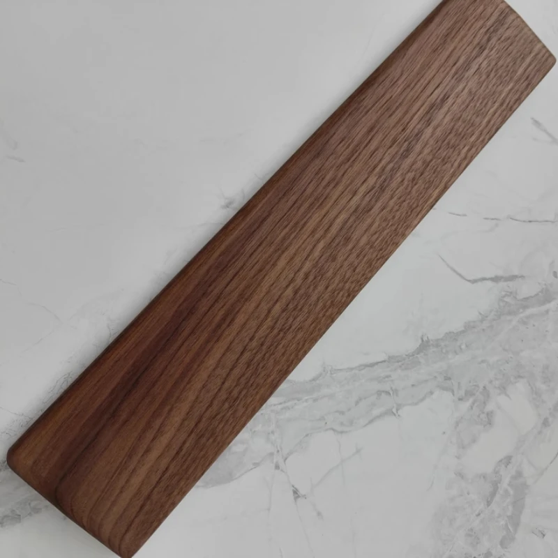 مسند راحة اليد من خشب الجوز الأسود مخصص من الخشب الصلب مسند للمعصم شجرة بلام خشبية 60/75/86/100/104% ملحقات لوحة المفاتيح الميكانيكية مسند الماوس