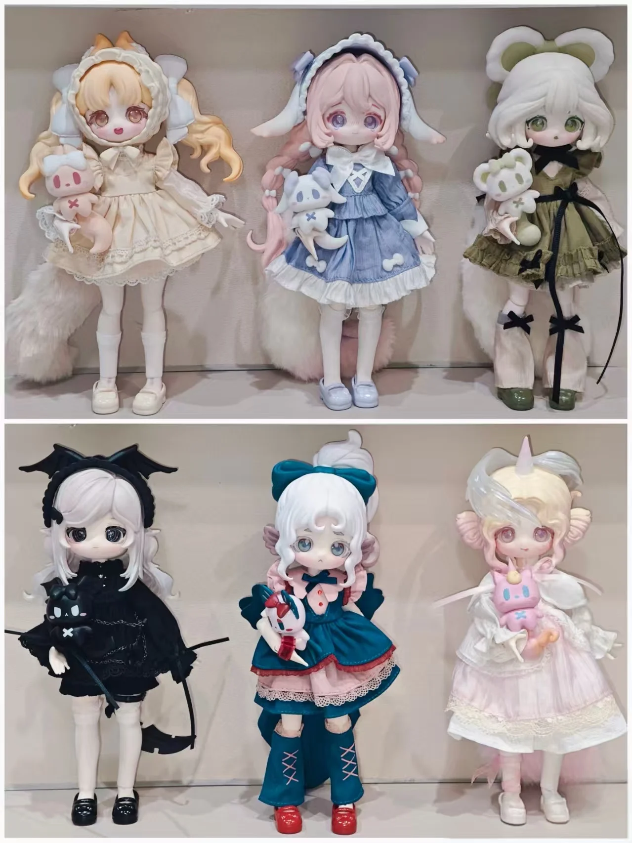 Lululin Luluelf Story Series Blind Box 1/12 BJD Articulated Doll Cute Mystery Anime Figure Surprise Bag Collectible Toy Gift