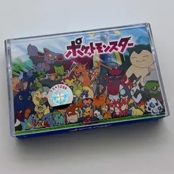 Anime Music Tape Pocket Monster Pikachu Ash Ketchum OST Album Cassettes Cosplay Recorder Car Walkman Soundtracks Box