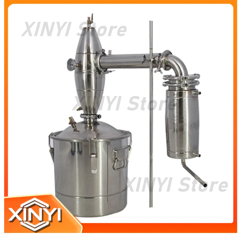 70L Stainless Steel Automatic Roast Liquor Steaming Equipment Home Brewing Machine for Private Wine Press New Condition for