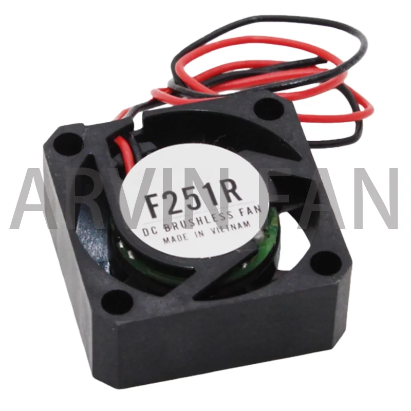 

Brand New Original F251R 2.5cm 2510 25x25x10mm DC5V Micro High-volume Cooling Fan For Medical Equipment