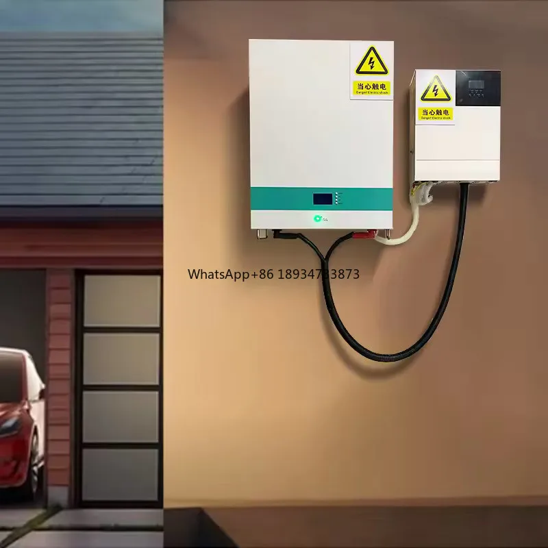 With Lifepo4 All-in-one 10kwh Powerwall Battery 48V Solar Inverter Off-grid Connection Hybrid Solar Wall-mounted 48v 200ah 5kwh