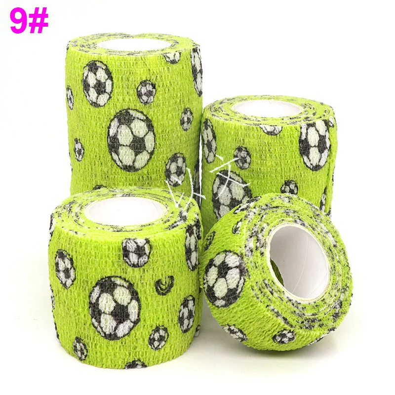 Self Adhesive Bandage Wrap 2.5-10cm Elastic Breathable Colorful for Sports Tattoo Knee Finger Pet First Aid Support
