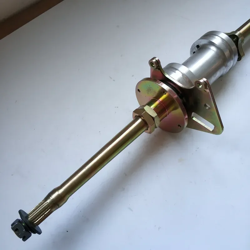 【Direct Fit Daria】 Rear Axle with Wheel Hub Flange Assy for Bashan 200cc ATV Quad BS200 BS200S-7