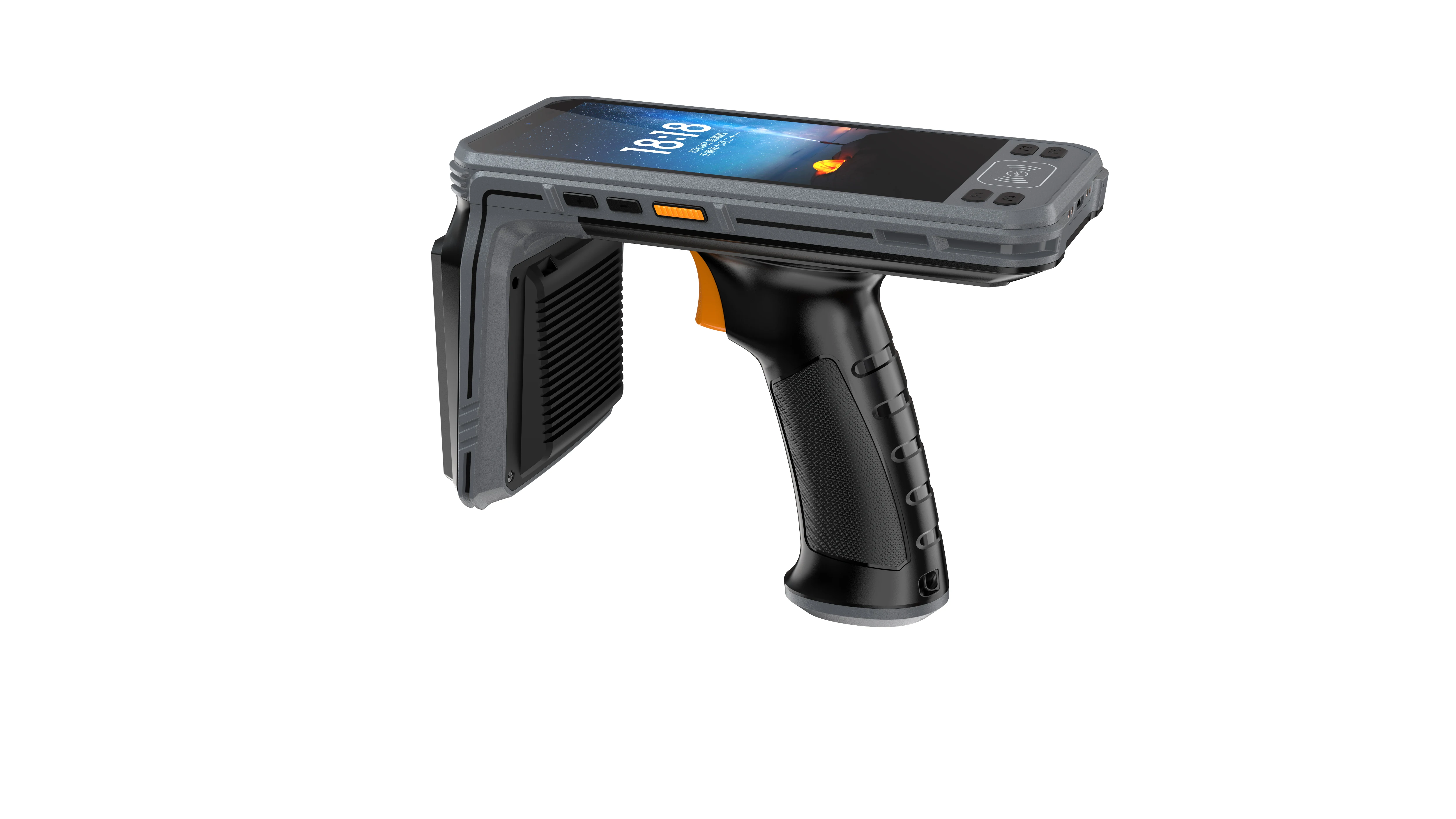 High Speed  5.7in UHF RFID Handheld PDA 10000mAh Battery Rugged IP67 Waterproof Fast Charging NFC WiFi6 GPS Dual SIM