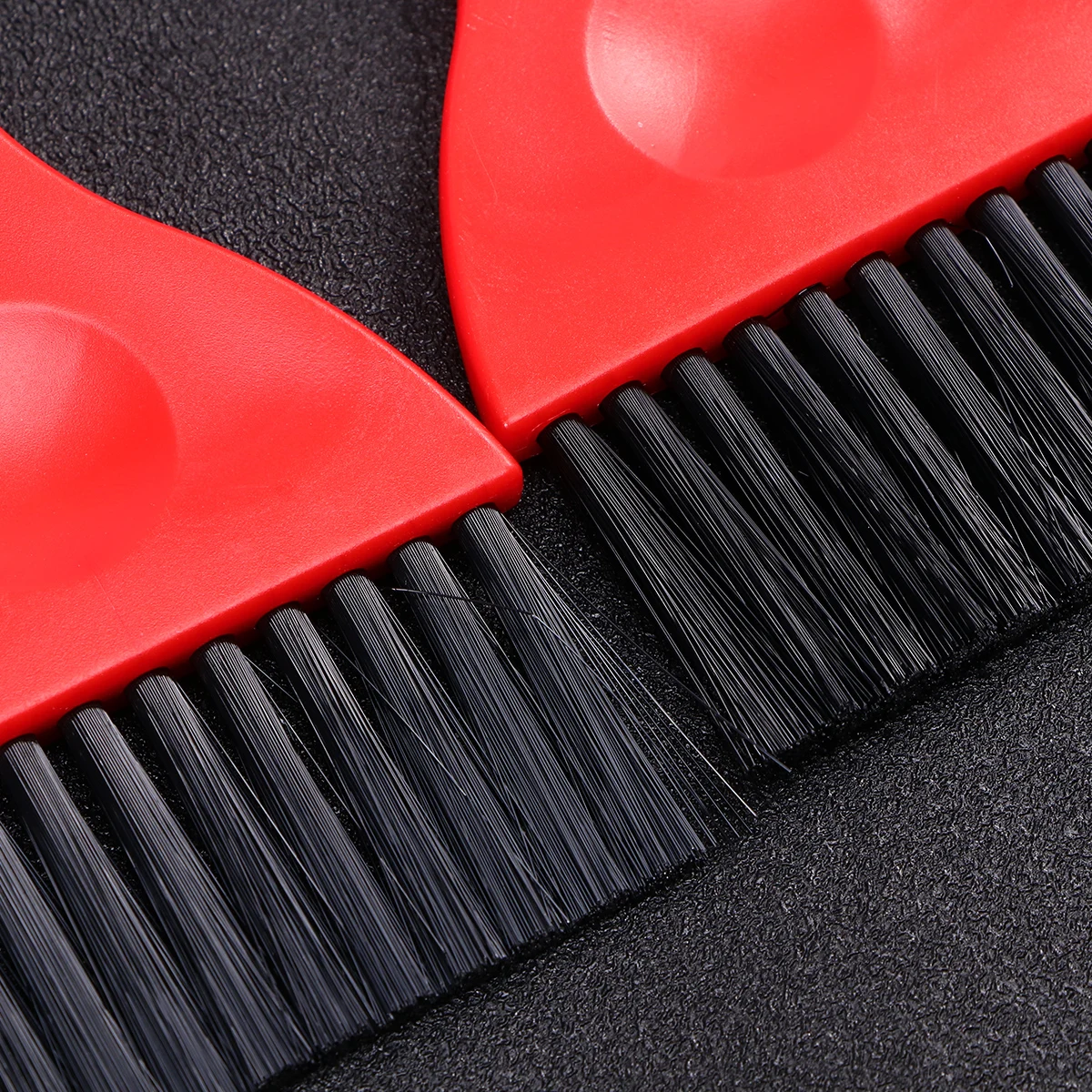

2pcs HairDyeBrush ProfessionalSalonHomeUse StainlessSteelHandle SoftBristles PrecisionSections BalayageTintColoring