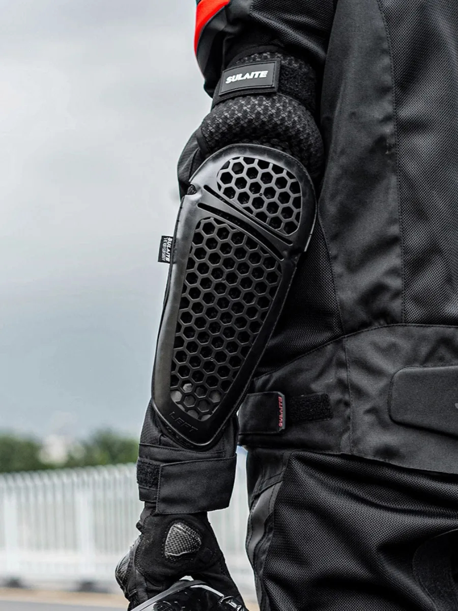 

Men's 4PCS Motorcycle Knee & Elbow Guards Protection Protective Gear Set for Motocross Racing Cycling Mountain Biking Sports